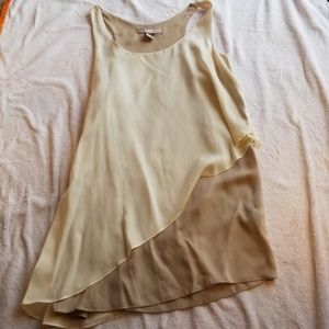 NWOT Asymmetrical ruffle dress